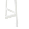 Taburete Apilable Maya Blanco