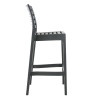 Taburete Apilable Ares Gris oscuro