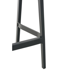 Taburete Apilable Ares Gris oscuro