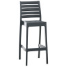 Taburete Apilable Ares Gris oscuro