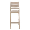 Taburete Apilable Ares Barro