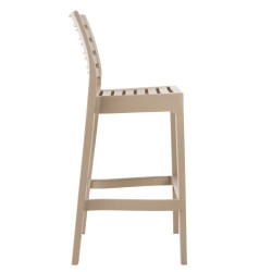 Taburete Apilable Ares Barro