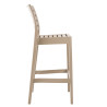 Taburete Apilable Ares Barro