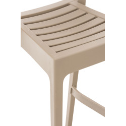 Taburete Apilable Ares Barro