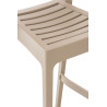 Taburete Apilable Ares Barro