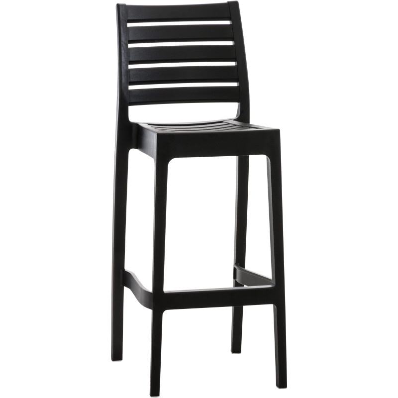 Taburete Apilable Ares Negro