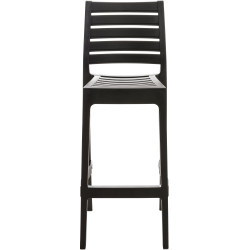 Taburete Apilable Ares Negro