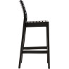 Taburete Apilable Ares Negro