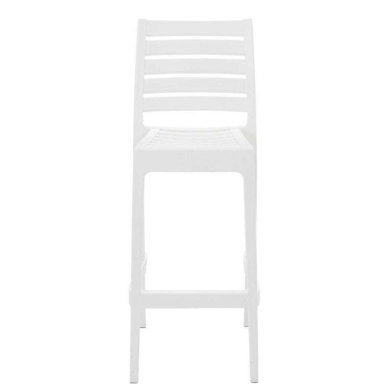 Taburete Apilable Ares Blanco