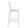 Taburete Apilable Ares Blanco