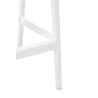 Taburete Apilable Ares Blanco