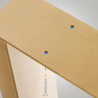 2x Tischbeine Velden 70 cm