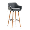 Taburete De Bar Grant Gris