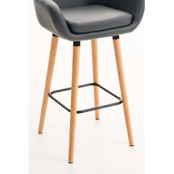 Taburete De Bar Grant Gris