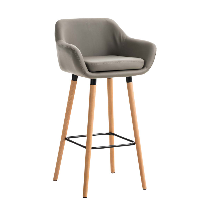Taburete De Bar Grant Gris topo