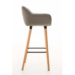 Taburete De Bar Grant Gris topo