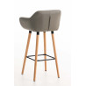 Taburete De Bar Grant Gris topo