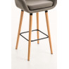 Taburete De Bar Grant Gris topo