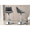 Taburete De Bar Lazio Gris