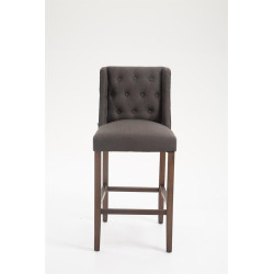 Taburete Cassandra Gris oscuro,Antiguo oscuro