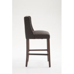 Taburete Cassandra Gris oscuro,Antiguo oscuro