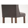 Taburete Cassandra Gris oscuro,Antiguo oscuro