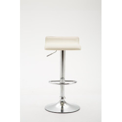Taburete De Bar Dyn V2 Crema,Cromado