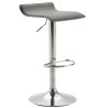 Taburete De Bar Dyn V2 Gris,Cromado