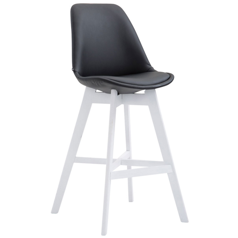 Taburete Cannes Negro,Blanco