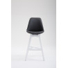 Taburete Cannes Negro,Blanco