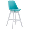 Taburete Cannes Azul,Blanco