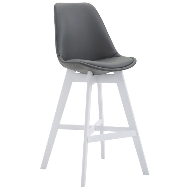 Taburete Cannes Gris,Blanco