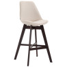 Taburete Cannes en Tela Crema,Cappuccino