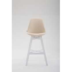 Taburete Cannes Crema,Blanco