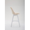 Taburete Cannes Crema,Blanco