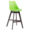 Taburete Cannes Estructura de Polipropileno Verde,Cappuccino