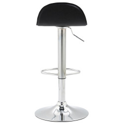 Taburete De Bar Lana V2 En Simil Cuero Negro