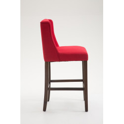 Taburete Cassandra Rojo,Antiguo oscuro