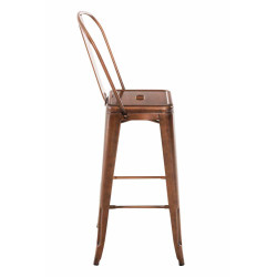 Taburete Industrial Aiden Cobre