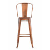 Taburete Industrial Aiden Cobre