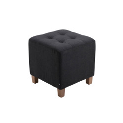 Taburete Bajo Pharao Negro