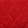 Taburete De Bar Lazio Tapizado En Tela Rojo