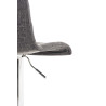 Taburete de Bar Hoover en Tela Gris claro
