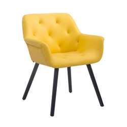 Silla de Comedor Cassidy Amarillo,Negro