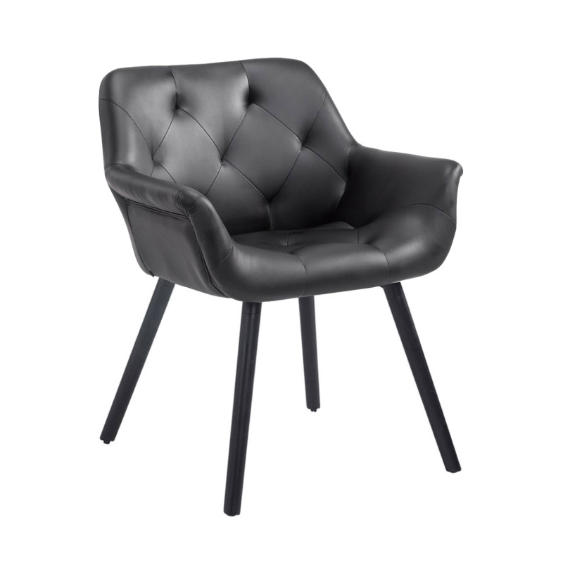 Silla de Comedor Cassidy Negro,Negro