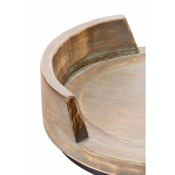 Taburete Industrial Buffalo Bronce