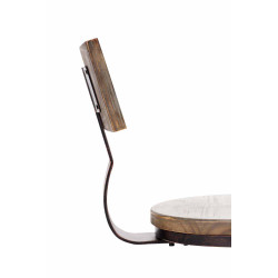 Taburete Industrial Durango Bronce