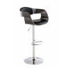 Taburete de bar Kingston Negro/gris