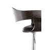 Taburete de bar Kingston Negro/gris