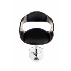Taburete de bar Kingston Negro/gris